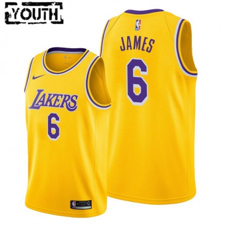 Dres Los Angeles Lakers LeBron James 6 Nike 2021-22 Icon Edition Swingman - Dječji